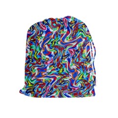 Pattern-10 Drawstring Pouches (extra Large)