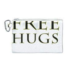 Freehugs Canvas Cosmetic Bag (medium)