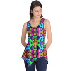 Artwork By Patrick-pattern-18 Sleeveless Tunic