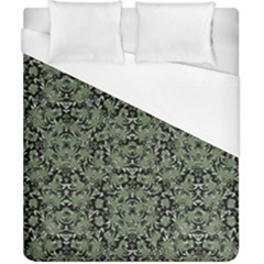 Camouflage Ornate Pattern Duvet Cover (california King Size) by dflcprints