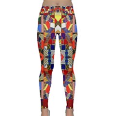 Pattern-35 Classic Yoga Leggings by ArtworkByPatrick