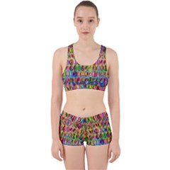 Peace Sign Work It Out Gym Set by ArtworkByPatrick