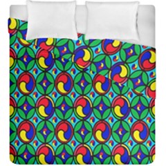 Colorful-4 Duvet Cover Double Side (king Size) by ArtworkByPatrick