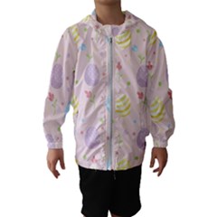 Easter Pattern Hooded Wind Breaker (kids) by Valentinaart