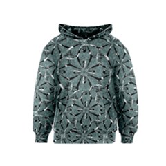 Modern Oriental Ornate Pattern Kids  Pullover Hoodie by dflcprints