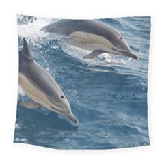 Dolphin 4 Square Tapestry (large) by trendistuff