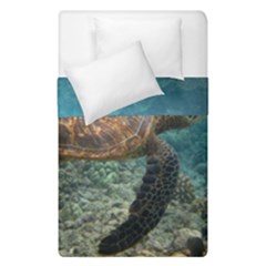 Sea Turtle 3 Duvet Cover Double Side (single Size) by trendistuff