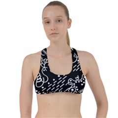 Chicken Hawk Invert Criss Cross Racerback Sports Bra by MRTACPANS