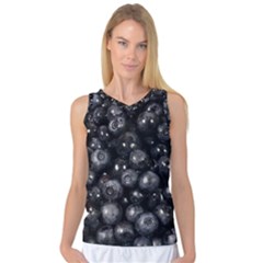 Blueberries 1 Women s Basketball Tank Top by trendistuff