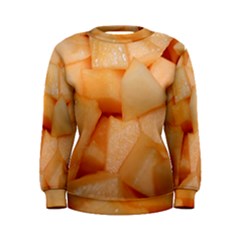 Cantaloupe Women s Sweatshirt by trendistuff