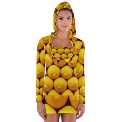 Lemons 1 Long Sleeve Hooded T-shirt by trendistuff