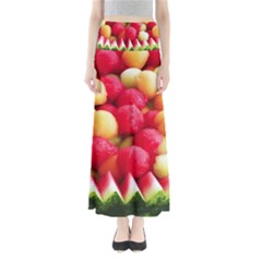 Melon Balls Full Length Maxi Skirt by trendistuff