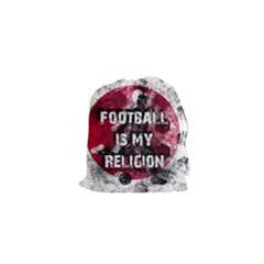 Football Is My Religion Drawstring Pouches (xs)  by Valentinaart