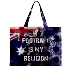 Football Is My Religion Zipper Mini Tote Bag by Valentinaart