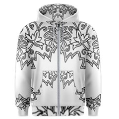 Bouquet Flower Decoration Pattern Men s Zipper Hoodie by Sapixe