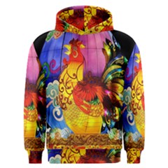 Chinese Zodiac Signs Men s Overhead Hoodie