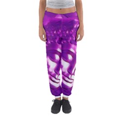 Purple Buddha Art Portrait Women s Jogger Sweatpants by yoursparklingshop