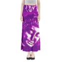 Purple Buddha Art Portrait Full Length Maxi Skirt View1