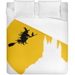 Castle Cat Evil Female Fictiona Duvet Cover (california King Size) by Nexatart