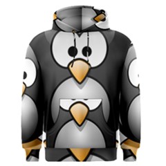 Penguin Birds Aquatic Flightless Men s Pullover Hoodie by Nexatart