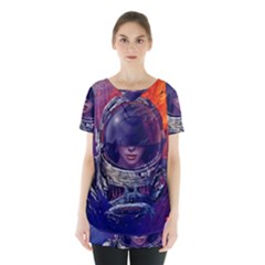 Eve Of Destruction Cgi 3d Sci Fi Space Skirt Hem Sports Top by Sapixe