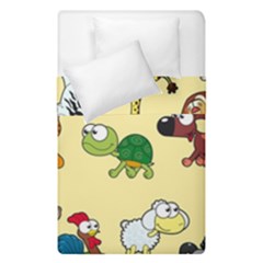 Group Of Animals Graphic Duvet Cover Double Side (single Size)