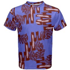 Ikat Sticks Men s Cotton Tee