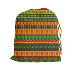 Mexican Pattern Drawstring Pouches (xxl) by Sapixe