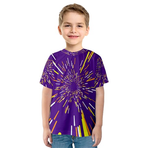 Space Trip 1 Kids  Sport Mesh Tee by jumpercat