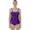 Space Trip 1 Twist Front Tankini Set View1
