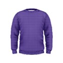 Purple Triangulate Kids  Sweatshirt View1