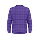 Purple Triangulate Kids  Sweatshirt View2