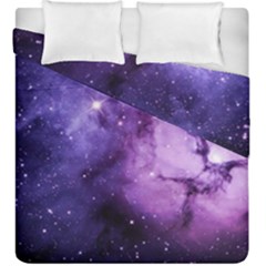 Purple Space Duvet Cover Double Side (king Size)