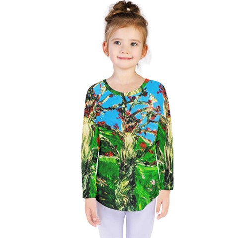 Coral Tree 2 Kids  Long Sleeve Tee by bestdesignintheworld