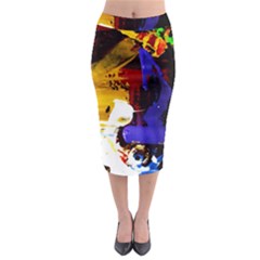 Balboa   Island On A Sand 18 Midi Pencil Skirt by bestdesignintheworld