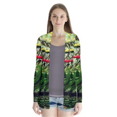 Continental Breakfast 6 Drape Collar Cardigan by bestdesignintheworld