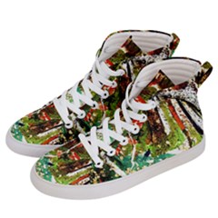 April   Birds Of Paradise Women s Hi-top Skate Sneakers by bestdesignintheworld