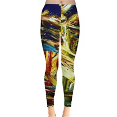 In A Mountains - State Washingtone Leggings  by bestdesignintheworld