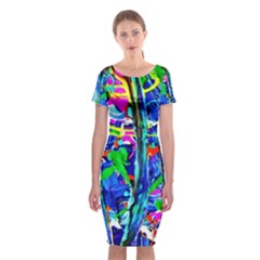 Dscf1656 - Surfers Boards Classic Short Sleeve Midi Dress by bestdesignintheworld