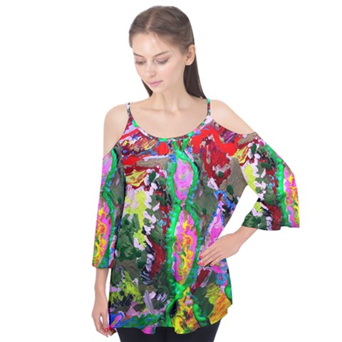 Dscf1239 - Desert In A Bloom Flutter Tees by bestdesignintheworld