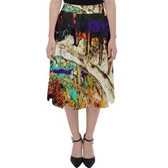 Skull 6 Folding Skater Skirt by bestdesignintheworld