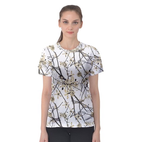 Nature Graphic Motif Pattern Women s Sport Mesh Tee by dflcprints