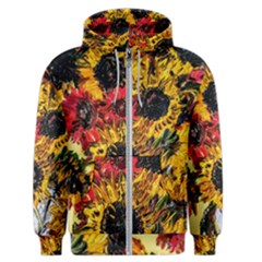 Sunflowers In A Scott House Men s Zipper Hoodie