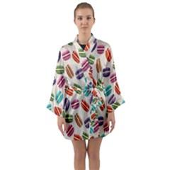 Macaron Macaroon Stylized Macaron Long Sleeve Kimono Robe by Sapixe