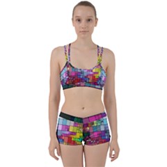 Color Abstract Visualization Women s Sports Set by Sapixe