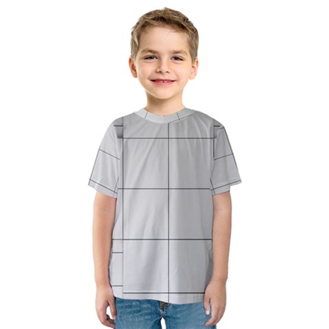 Abstract Architecture Contemporary Kids  Sport Mesh Tee by Sapixe