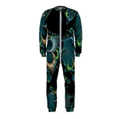 Fractal Art Artwork Digital Art Onepiece Jumpsuit (kids) by Sapixe