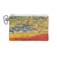 The Framework Drawing Color Texture Canvas Cosmetic Bag (medium) by Sapixe