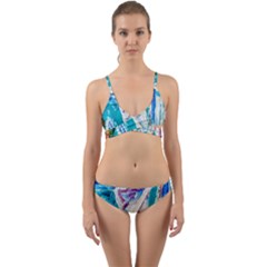 Marine On Balboa Island Wrap Around Bikini Set by bestdesignintheworld