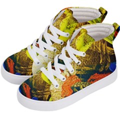 I Wonder 5 Kid s Hi-top Skate Sneakers by bestdesignintheworld